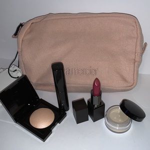 New Laura Mercier Pink Makeup Bag Set